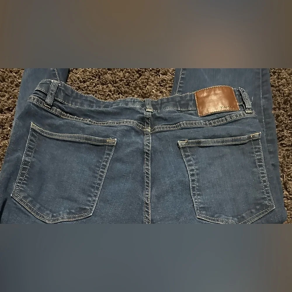 Tahari Men’s Size 34x27 Denim Blue Jeans EUC